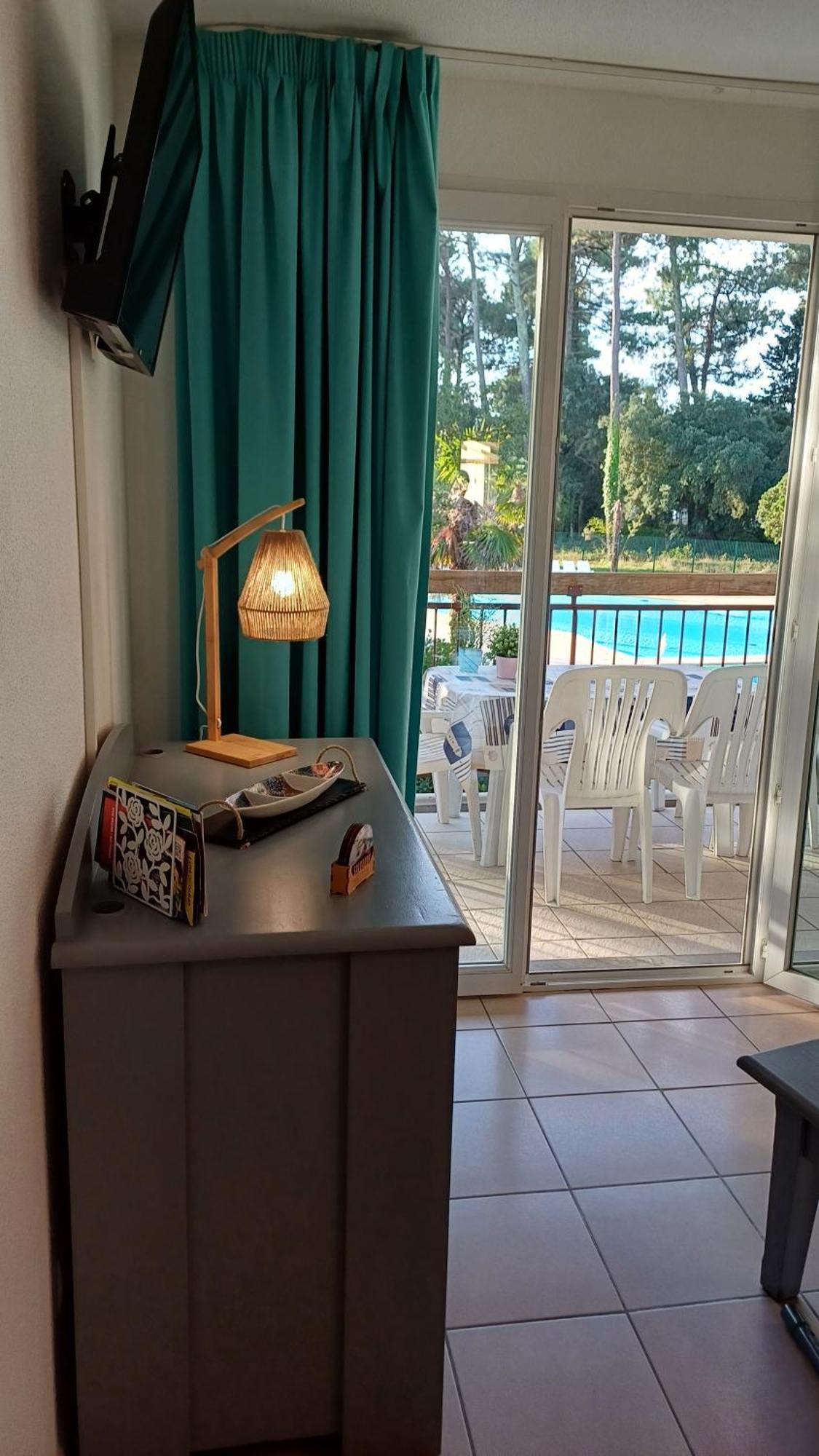 T2 Turquoise Ondres Plage Avec Piscine Et Tennis Eksteriør billede