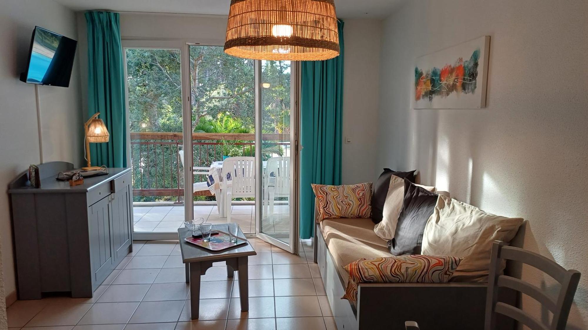 T2 Turquoise Ondres Plage Avec Piscine Et Tennis Eksteriør billede